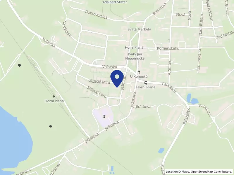Dětský domov, Základní škola a Školní jídelna, Horní Planá, Sídliště Míru 40