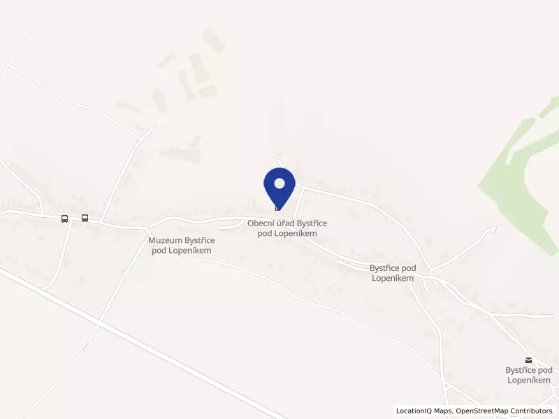 Obec Bystřice pod Lopeníkem