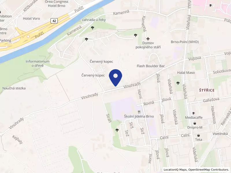 Bytové družstvo Vinohrady 42, Štýřice, 639 00 Brno