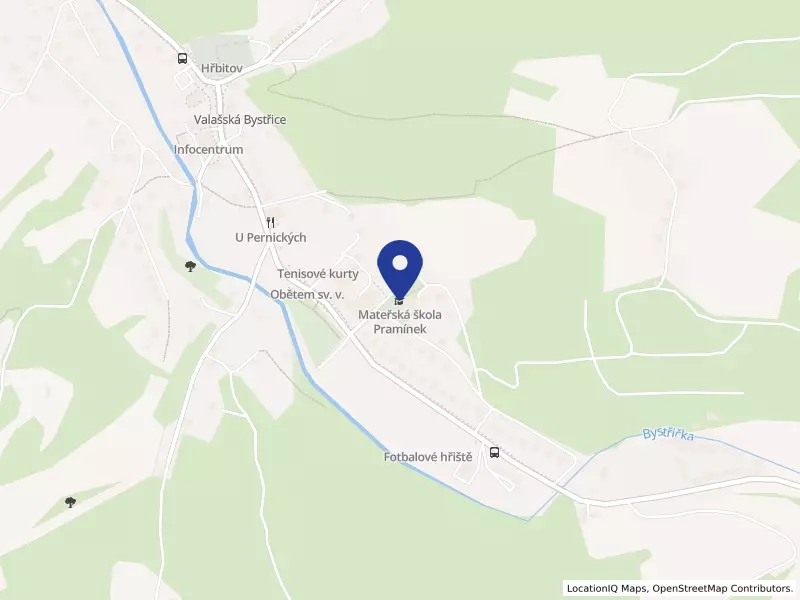 Mateřská škola PRAMÍNEK, Valašská Bystřice, okres Vsetín