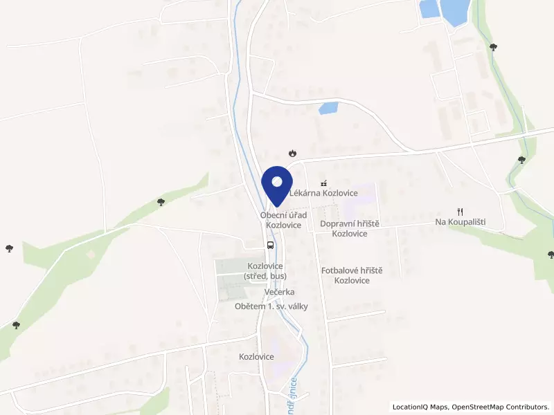 Obec Kozlovice
