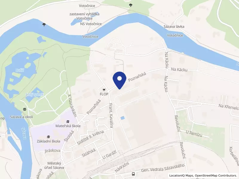 Školní jídelna, Poznaňská 431, 285 06 Sázava