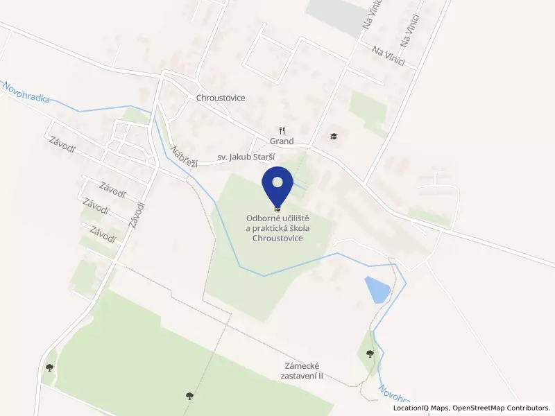 Odborné učiliště Chroustovice, Zámek 1