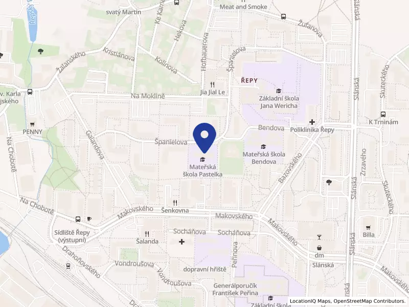 Mateřská školka Pastelka, Praha 6 - Řepy, Španielova 27/1316