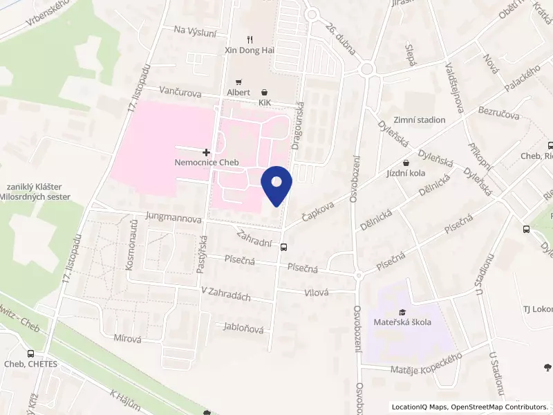 Správa zdravotních a sociálních služeb Cheb, příspěvková organizace