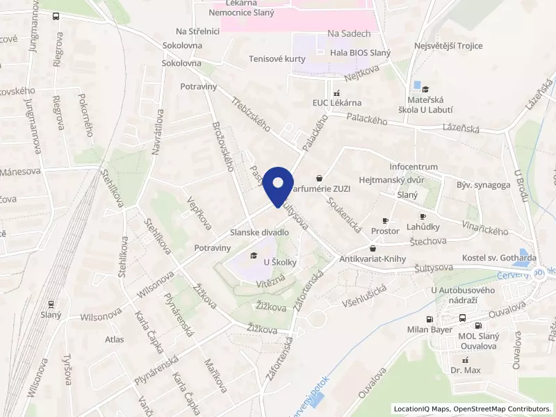 Dům dětí a mládeže "OSTROV", Slaný, Šultysova 518