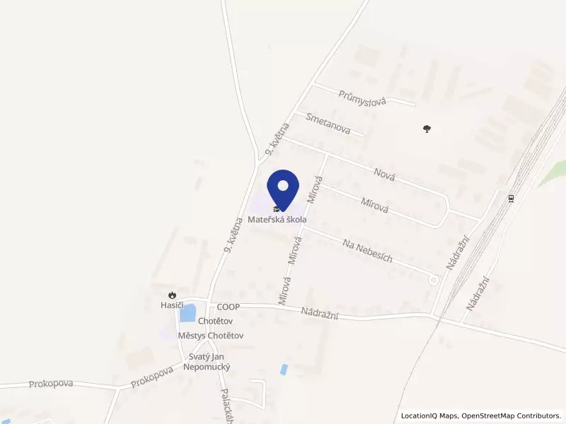 Mateřská škola a školní jídelna Chotětov, okres Mladá Boleslav