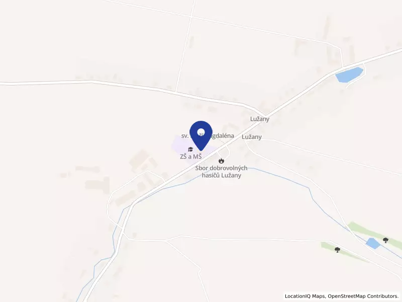 Základní škola a Mateřská škola, Lužany, okres Jičín