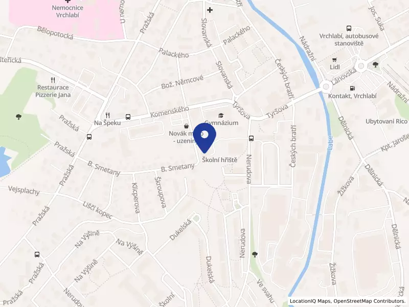 Dětský domov se školou, základní škola a školní jídelna, Vrchlabí, Al. Jiráska 617